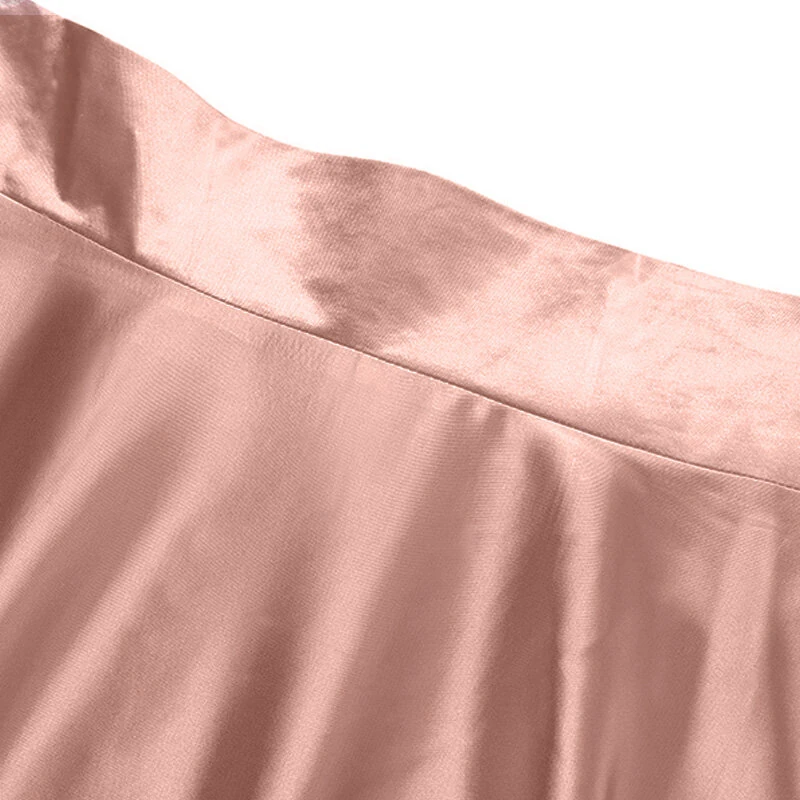 (image for)  Stylish Women High Waist A-line Long Skirts Summer OL Work Skirt Jupe Female Solid Party Maxi Skirts Faldas Saia