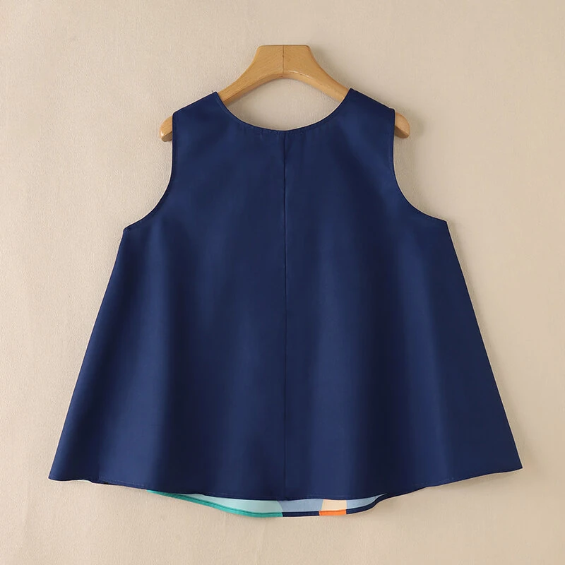 (image for)  Women Holiday Fashion Round Neck Graphic Printed Tanks Casual Crew Neck A-Line Vests Tops