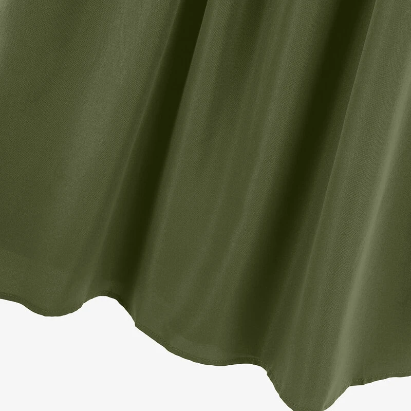 (image for)  Women Short Sleeve Pleated Party Long Dress Casual Loose Sundress Maxi Dress with Pockets
