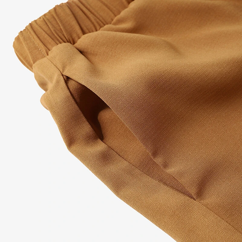 (image for)  Womens Casual 2pcs Sets Short Sleeve Top Blouse Elastic Waist Pants Loose Suits